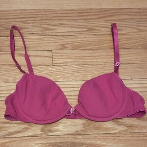 Women's Pink Underwire Bra